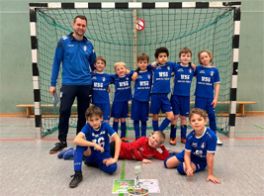Unsere F1-Jugend gewinnt die Silbermedaille beim Hallenturnier in Eisleben