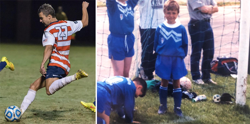 Robert Wagner als Spieler in den USA und als Turbine-Nachwuchskicker