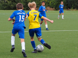Unsere D1-Junioren trennen sich in einem Freundschaftsspiel 1:1 vom SC Bernburg