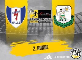 Turbine empfängt Arnstedt im Landespokal (Grafik: FSA)
