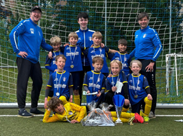 Unsere F1-Jugend gewinnt das Turnier bei Turbine Dresden