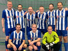 Unsere Oldies holen die Silbermedaille beim Neujahrsturnier des SV Sietzsch