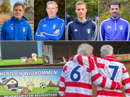 Ein großes Dankeschön an unsere Nachwuchstrainer Tilmann Lantzsch, Andreas Reinemann, Leon Thürkow und Frank Siering (v.l.n.r.)